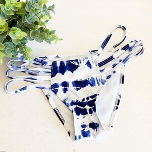 🌻 BOOM BOOM BRAZIL Tie Dye Small Strappy Bottoms